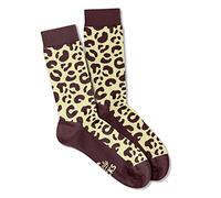 Women's Socks Cotton Leopard Print Pattern Present Gift Keepsake for Her Casual UK Size 4-7