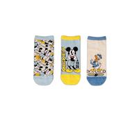 Women's socks Disney Mickey Donald (x6) Bleu TU