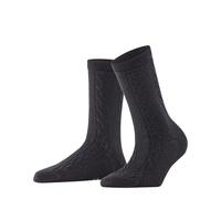 FALKE Women's Declivity W So Wool Plain Socks 1 Pair, Black 3000, 5.5-8