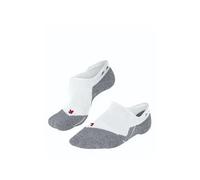 FALKE Women's RU3 Comfort Invisible W In Lyocell Functional Yarn Anti-Blister 1 Pair Running Socks, White White-Mix 2020, 4-5