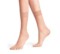 FALKE Women's Shelina 12 DEN W So Ultra-Sheer Plain 1 Pair Socks, Skin colour Sun 4299, 5.5-8