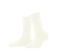 FALKE Women's Sparkle Stripes W So Wool Plain Socks 1 Pair, White Off-White 2040, 2.5-5