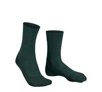 FALKE Women's TK2 Explore Wool W So Breathable Thick Anti-Blister 1 Pair Hiking Socks, Green Holly 7385, 4-5