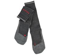 Falke Socks TK2 Explore Wool/Silk – Thermo-regulated, Anti-blister – Grey Anthracite Melange Size 4-5