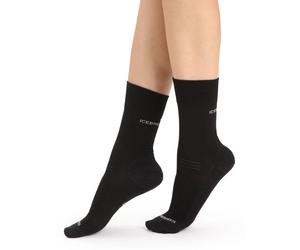 Women's socks Icebreaker Women Hike Liner Crew (BLACK)