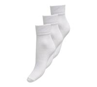 Women's socks Only Tine Heart (x3) Blanc TU