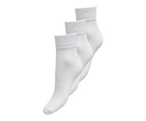Women's socks Only Tine Heart (x3) Blanc TU
