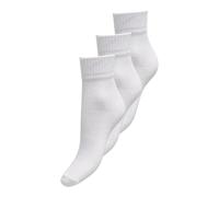 Women's socks Only Tine Heart (x3) White One size