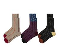 Womens Socks, Soft Top Gentle Grip Ladies Socks, Breathable Cotton Casual Crew Socks Cute Funny Odd Christmas Presents Festival Bithday Gifts, Original Patterns & Colorways, 3pairs One Size