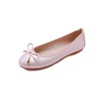 Women's Soft Comfort Shoes Work Casual Shoes Elegant Ballet Flats Summer Flat Dance Shoes Comfortable Summer Shoes Soft Traditional Shoes Non-Slip Trainers Breathable Summer Ballet Flats, pink, 10 UK