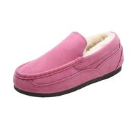 Women's Soft Curly Comfy Full Slippers Memory Foam Lightweight House Shoes Cozy Warm Loafer with Polar Fleece Lining Comfortable Winter House Slilent Shoes (5.5)