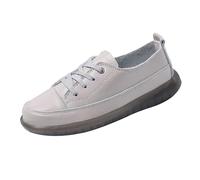 Women's Soft Shoes Breathable Woven Go Walking Shoes Hands in Sneakers Womens Wide Fit Trainers (Grey, 6)