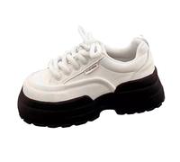 Women's Soft Sole Comfortable Shoes Outdoor Mesh Shoes Runing Fashion Sports Breathable Sneakers Soft Feel Trainers (White, 3.5)