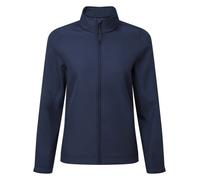 Womens Softshell Jacket Ladies Fleece Lined Full Zip Wind Water Resistant Coat
