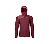 Women's softshell jacket Ortovox PALA HOODED JACKET W (winetasting)