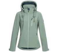 Women's softshell jacket with removable hood, transition jacket, windbreaker, #ankerglutfreude