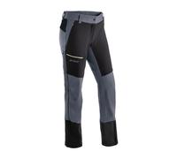 Maier Sports Adakit W Women's Outdoor Trousers, Winter Hiking Trousers with Fleece Inside, Breathable and Warm Softshell Trousers Gray