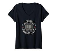 Womens SOLA SCRIPTURA - SCRIPTURE ALONE - Reformation - Bible V-Neck T-Shirt