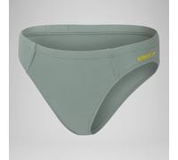 Women's Solid Classic Bikini Bottom Green - M Green M