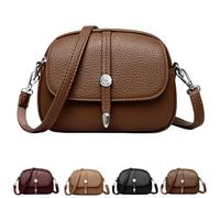 Women's solid color crossbody bag, nylon crossbody bag, adjustable shoulder strap, minimalist style