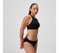 Women's Solid High Neck Bikini Top Black - 2XS Black 2XS