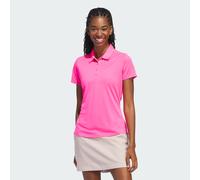 adidas Women's Women's Solid Performance Short Sleeve Polo Shirt, Solar Pink, XL