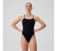 Women's Solid V-Back 2.0 One Piece Black - 32 Team Black 32