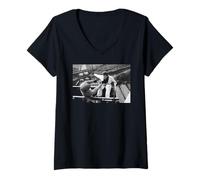 Womens Some Mothers Do 'Ave 'Em Michael Crawford Comedy 1973 V-Neck T-Shirt