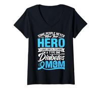 Women's Some People Never Meet Their Hero I Gave Birth to Mine I'm A V-Neck T-Shirt