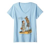 Womens Some People Without Brains do an Awful lot of Talking Oz V-Neck T-Shirt