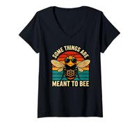Women's Some Things are Meant to Bee Apiarist V-Neck T-Shirt