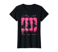 Womens Something Wicked This Way Comes Witch Halloween T-Shirt