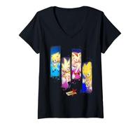 Womens Sonic Forces - Super Hedgehogs V-Neck T-Shirt