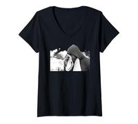 Womens Sonny Liston Training In Miami For Muhammad Ali Boxing Fight V-Neck T-Shirt