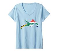 Womens South African Rugby National Team Fan Gift Springboks World V-Neck T-Shirt
