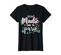Womens Soy La Madre Que Te Parió Mexican Mommy Mama Mom Funny Women T-Shirt