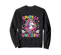 Womens-Sparkle Like A Unicorn Cute Unicorn Lover Magical Sweatshirt