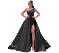 Women's Sparkly Mermaid Prom Dresses Sequin Off Shoulder Detachable Train Formal Evening Dresses Long Trailing Ball Gown Blush Pink XXS