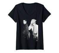 Women's Sparks This Town Ain't Big Enough Pop Duo 1993 Phil Nicholls V-Neck T-Shirt