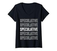 Womens Speculative V-Neck T-Shirt
