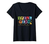 Women's Spell Yeah - Spelling Bee V-Neck T-Shirt