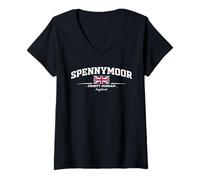 Women's Spennymoor England V-Neck T-Shirt