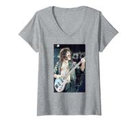 Women's Spinal Tap Harry Shearer Break Like The Wind Era 1992 V-Neck T-Shirt