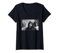Women's Spinal Tap Mock Rock Band By David Corio V-Neck T-Shirt