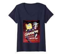 Womens Spongebob Squarepants The Chaperone V-Neck T-Shirt