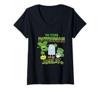 Womens Spongebob Squarepants The Flying Dutchman V-Neck T-Shirt