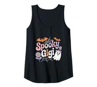 Womens Spooky Gigi Halloween Fun for Nature Lovers Tank Top