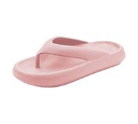 Women'S Sport Flip Flops - Lightweight Comfortable PU Walking Thong Sandals Summer Slip-Resistant Washable Pool Slippers Soft Sole Quick Drying Indoor Shower Sliders Ladies Casual Shoes For Everyday