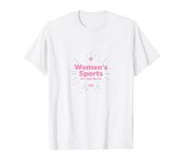 Women's Sports are Just Sports: Equality Message T-Shirt, Men, White, 4XL