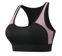 Women's Sports Bra Strong Support Push Up Bra Large Size Comfortable Breathable Chic and Elegant Lingerie Classic Soft Padded Basic Bralette for Yoga Fitness Jogging Bra